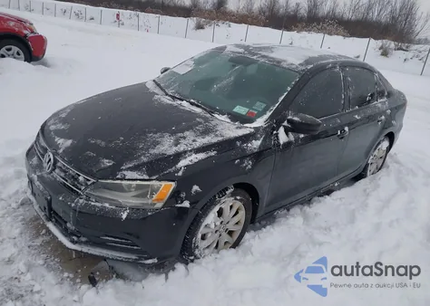 2015 Volkswagen Jetta 1.8T Se z USA, uszkodzony, nr VIN 3VWD17AJ8FM321933